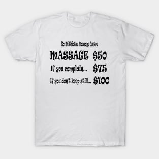 Funny Memes Shiatsu Massage Meme T-Shirt